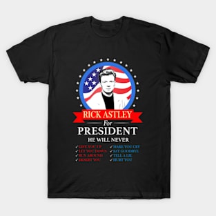 President 1096  Black T-Shirt